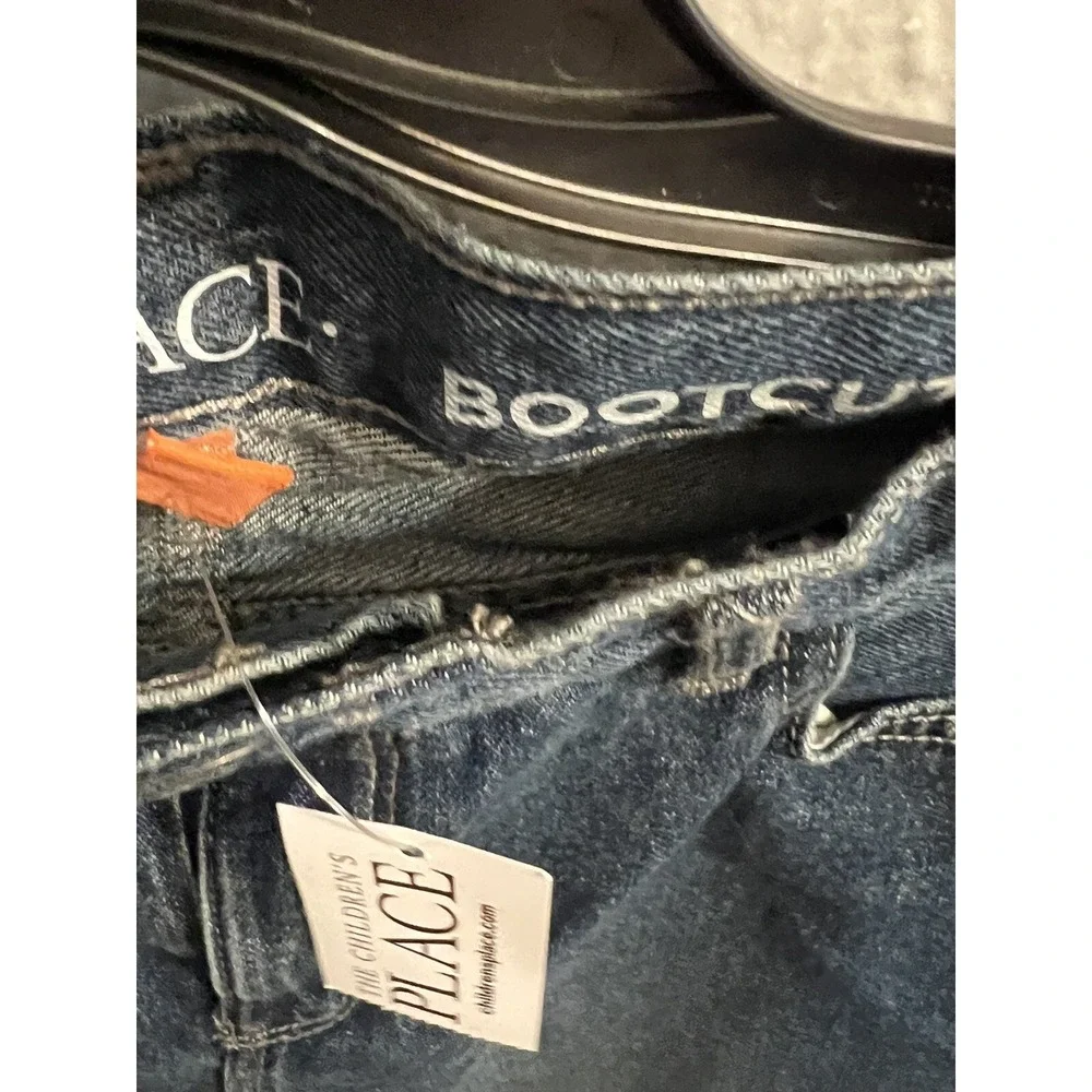 Childrens Place Boys Jeans Size 16 Regular Kids Blue Bootcut‎ Denim